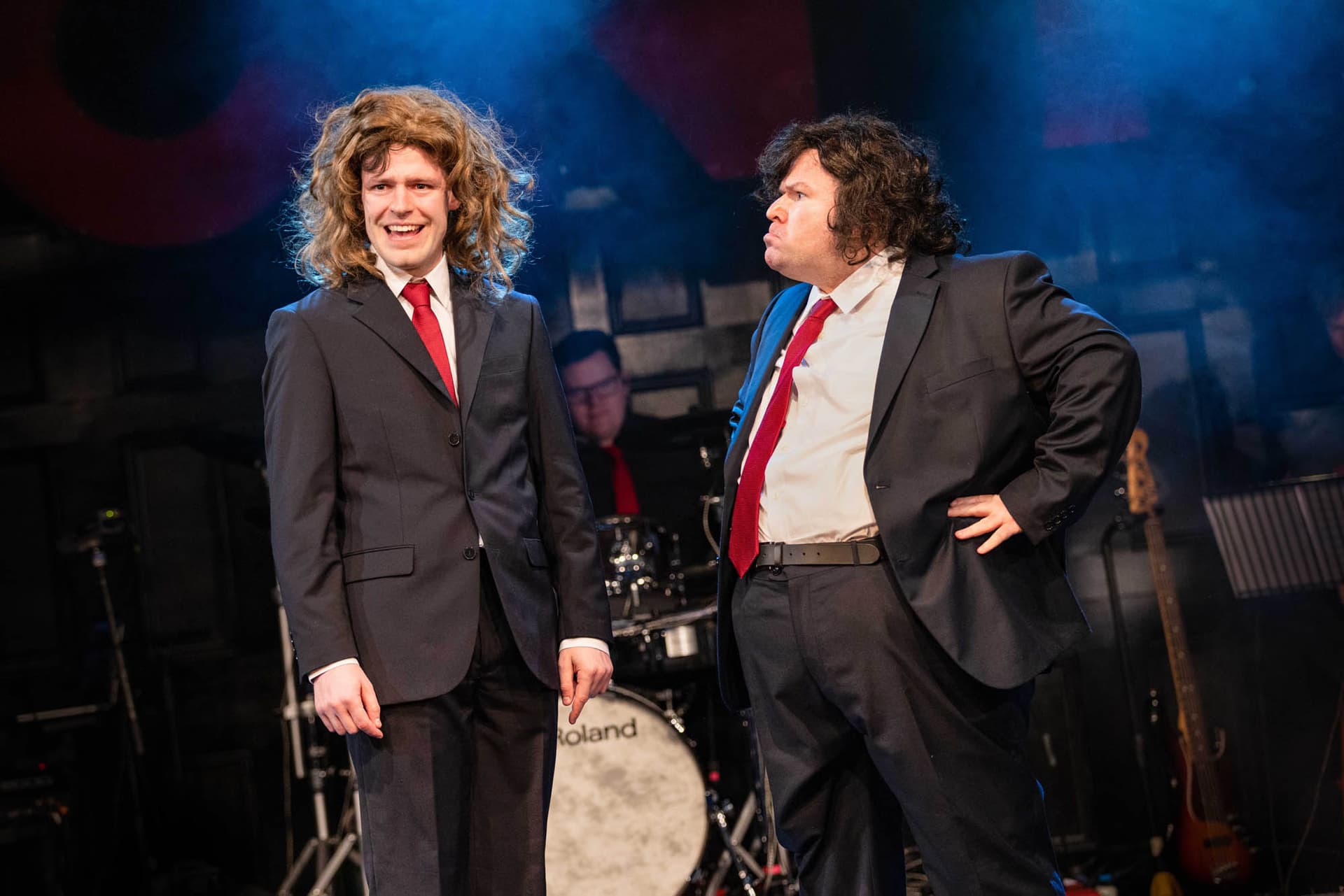 Phil Sealey Young Tony and Young Gordon from Tony! The Tony Blair Rock Opera