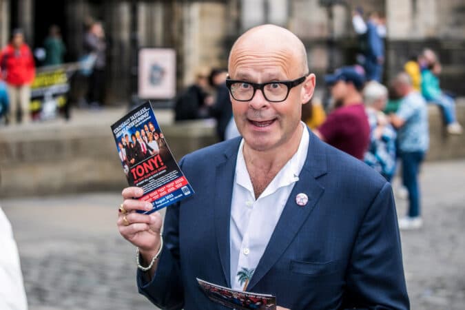 Phil Sealey Harry Hill - Writer from Tony! The Tony Blair Rock Opera - On Tour