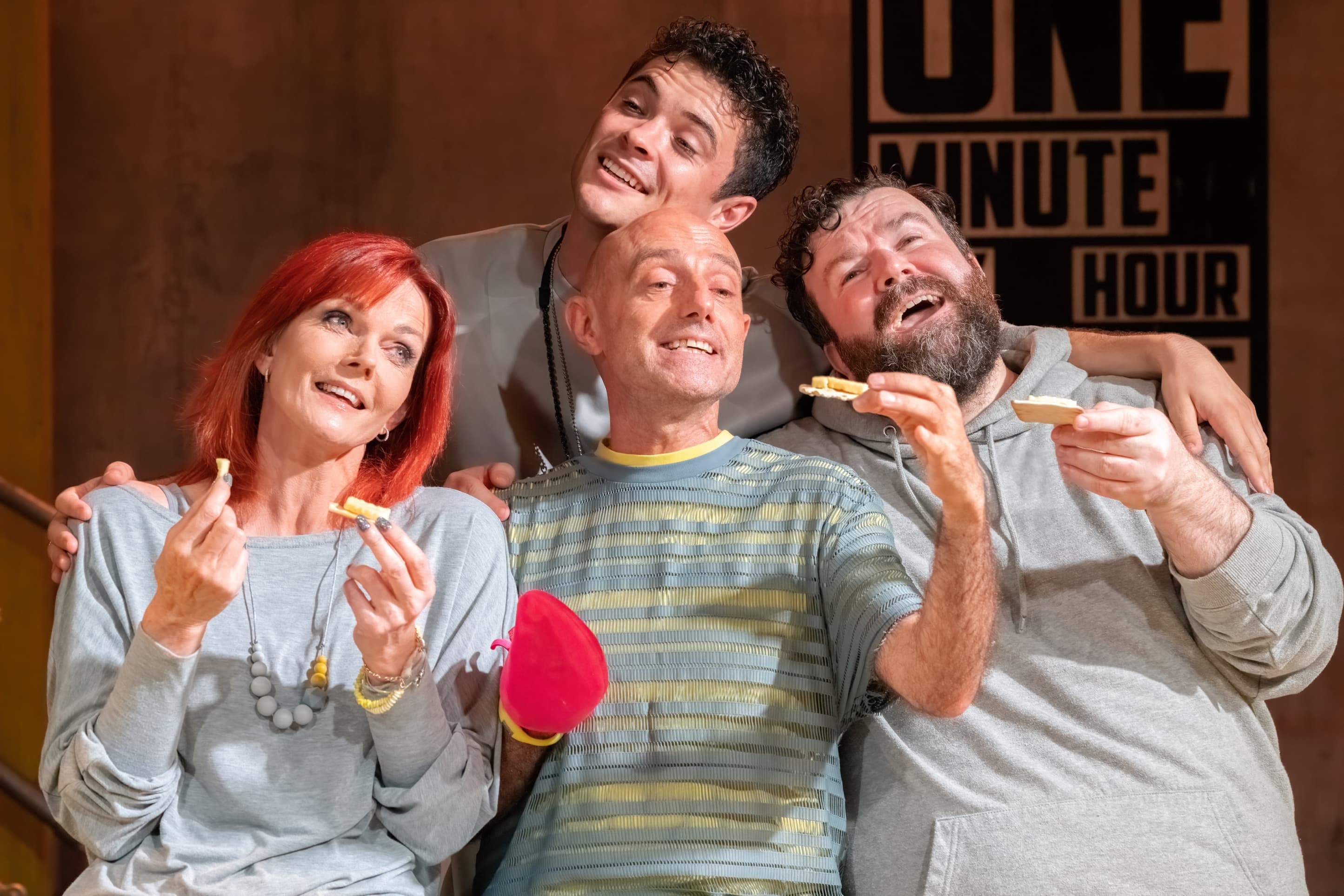 Annabel Giles, Jonny Labey, John Barr, Phil Sealey