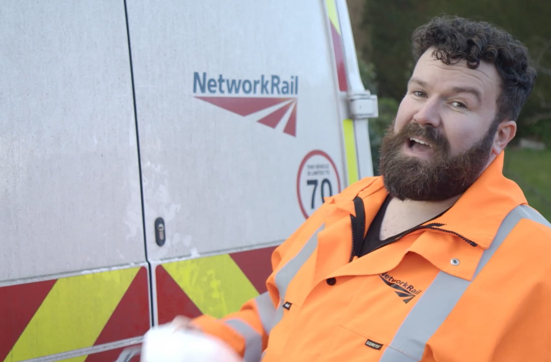 Phil Sealey Network Rail Advert