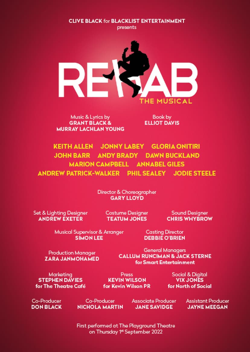 Phil Sealey Rehab in New Musical