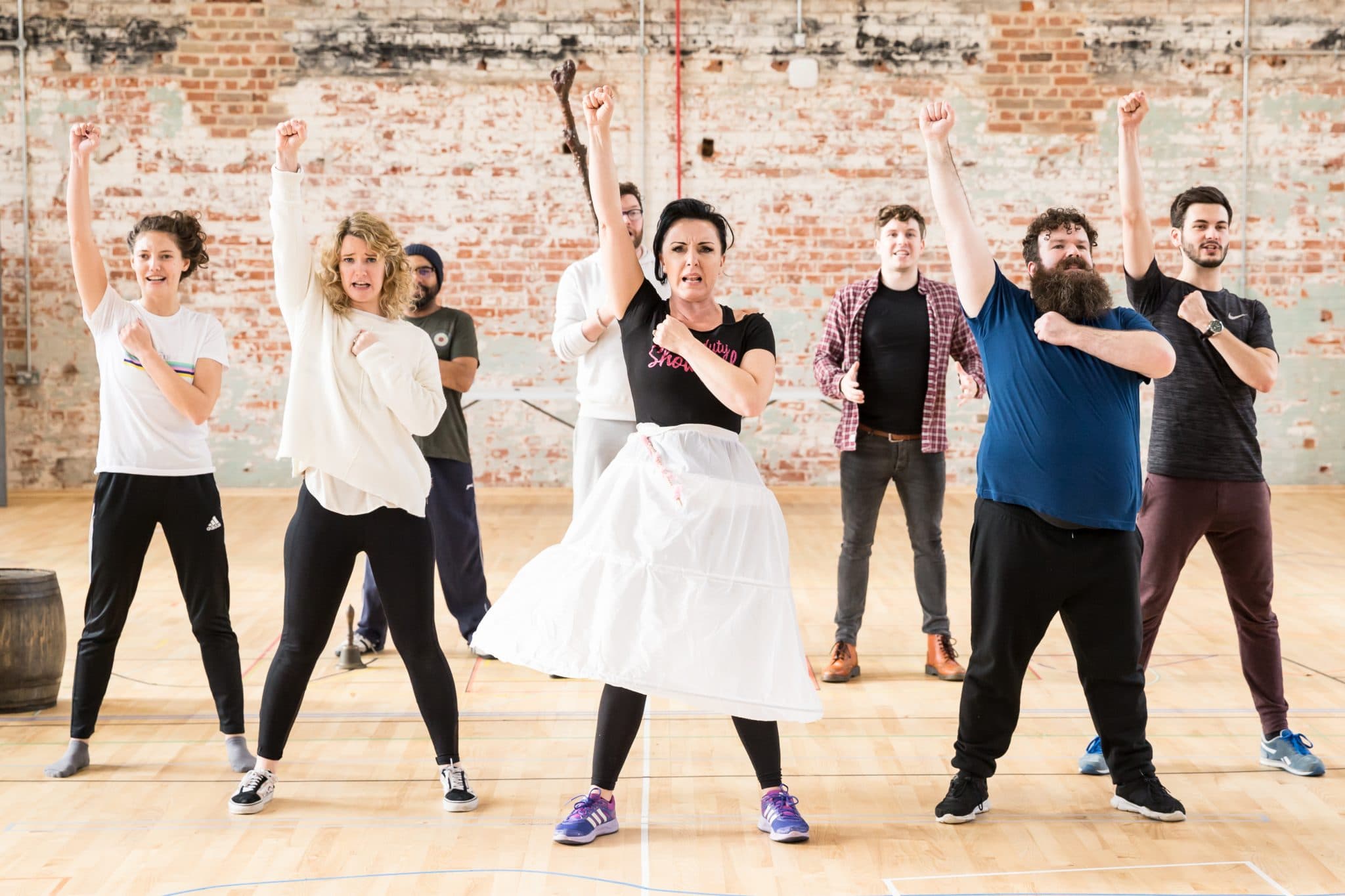 Phil Sealey Jack and the Beanstalk Rehearsals