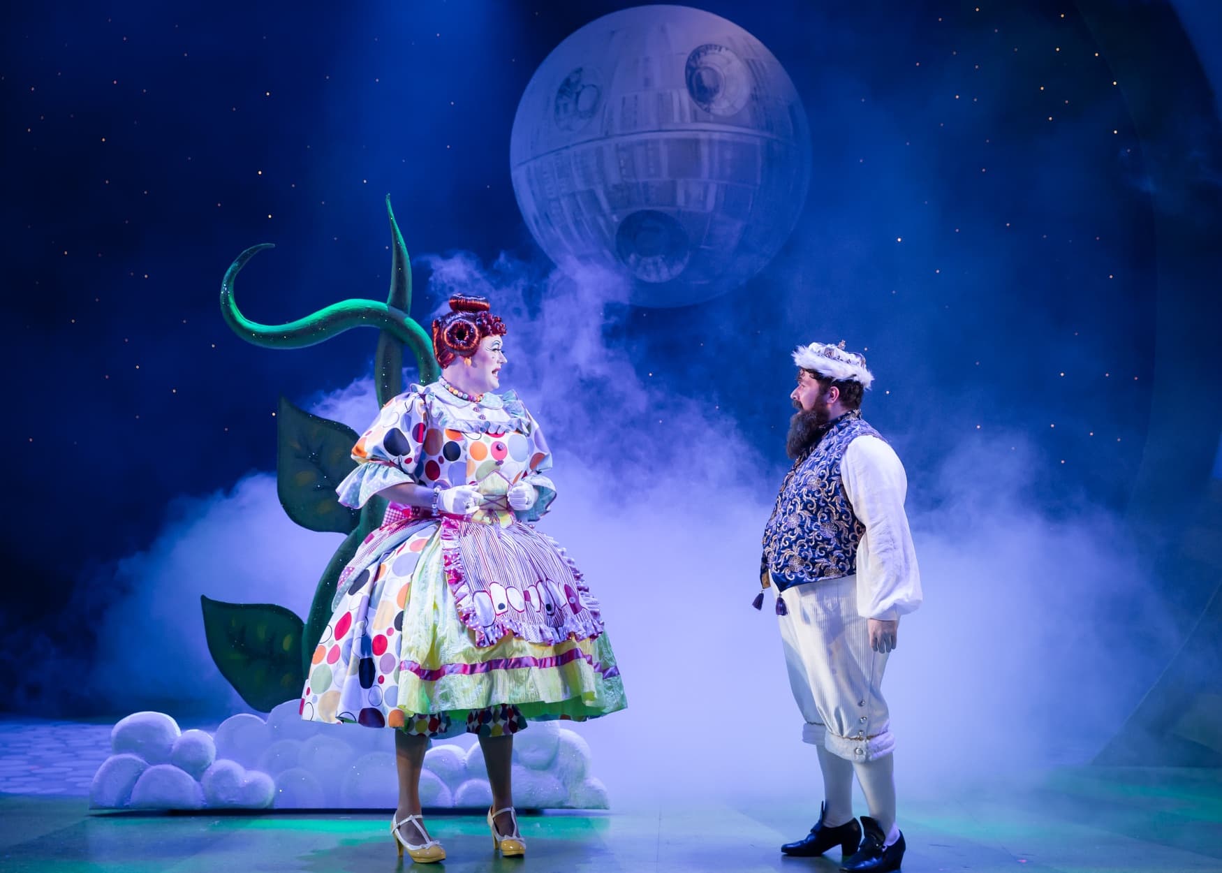 Phil Sealey Jack and the BeanStalk in Colchester Theatre