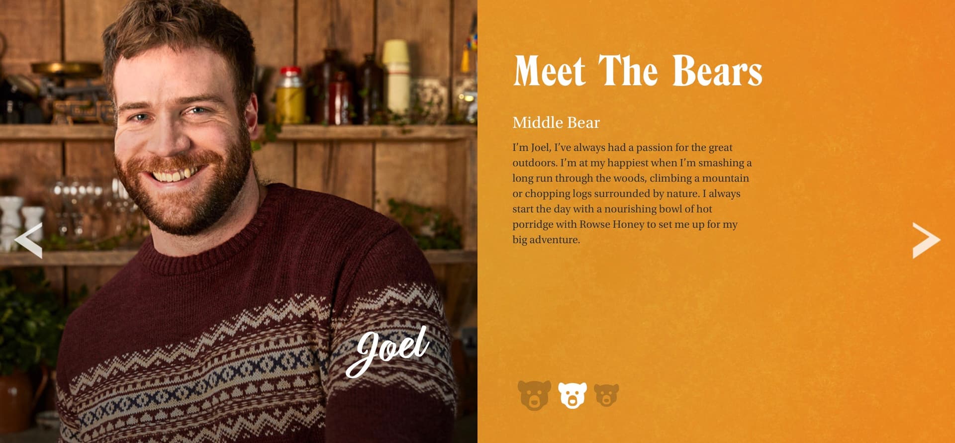 Phil Sealey from The Three Bears