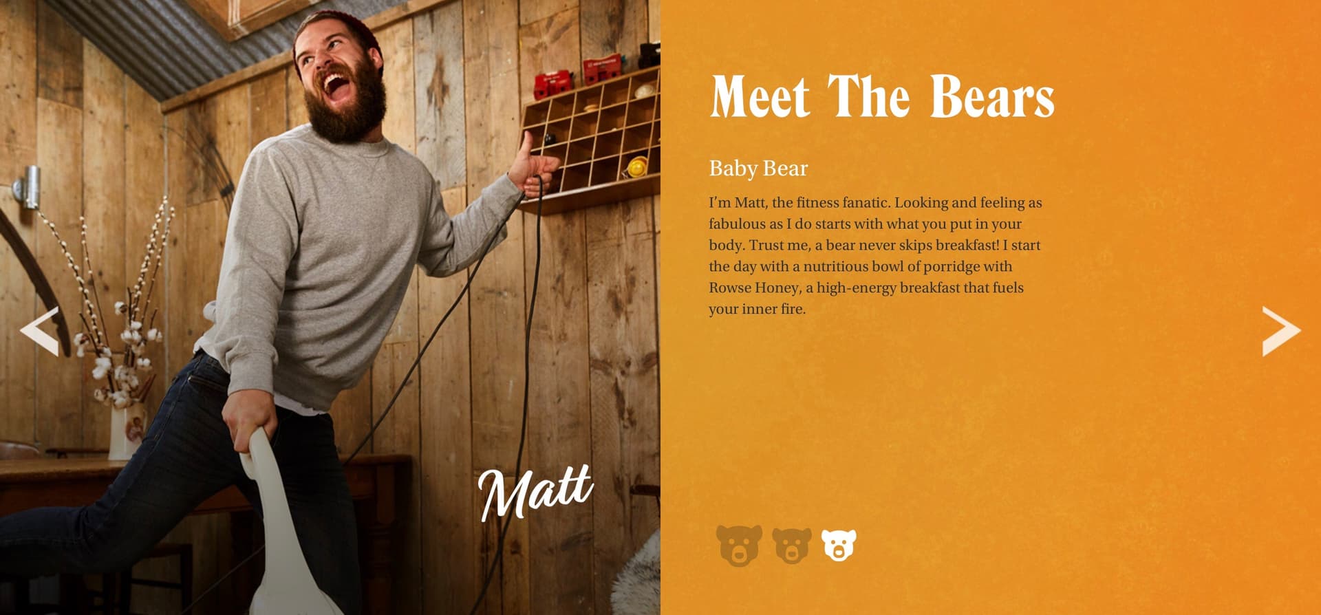 Phil Sealey from The Three Bears