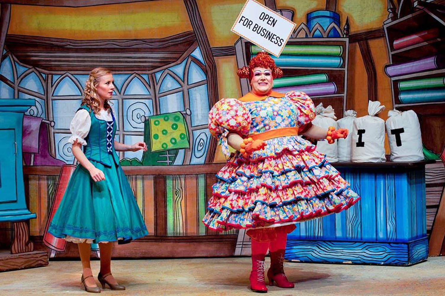 Phil Sealey Dick Whittington in Pantomime - Newbury