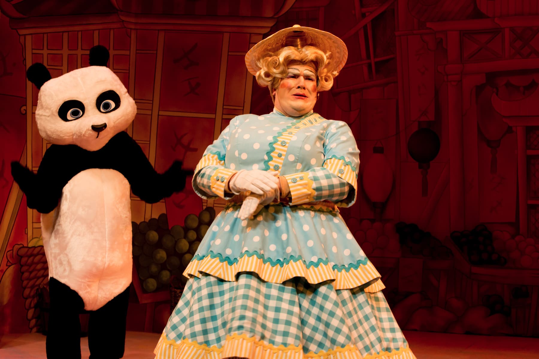 Phil Sealey Aladdin in Pantomime - Newbury