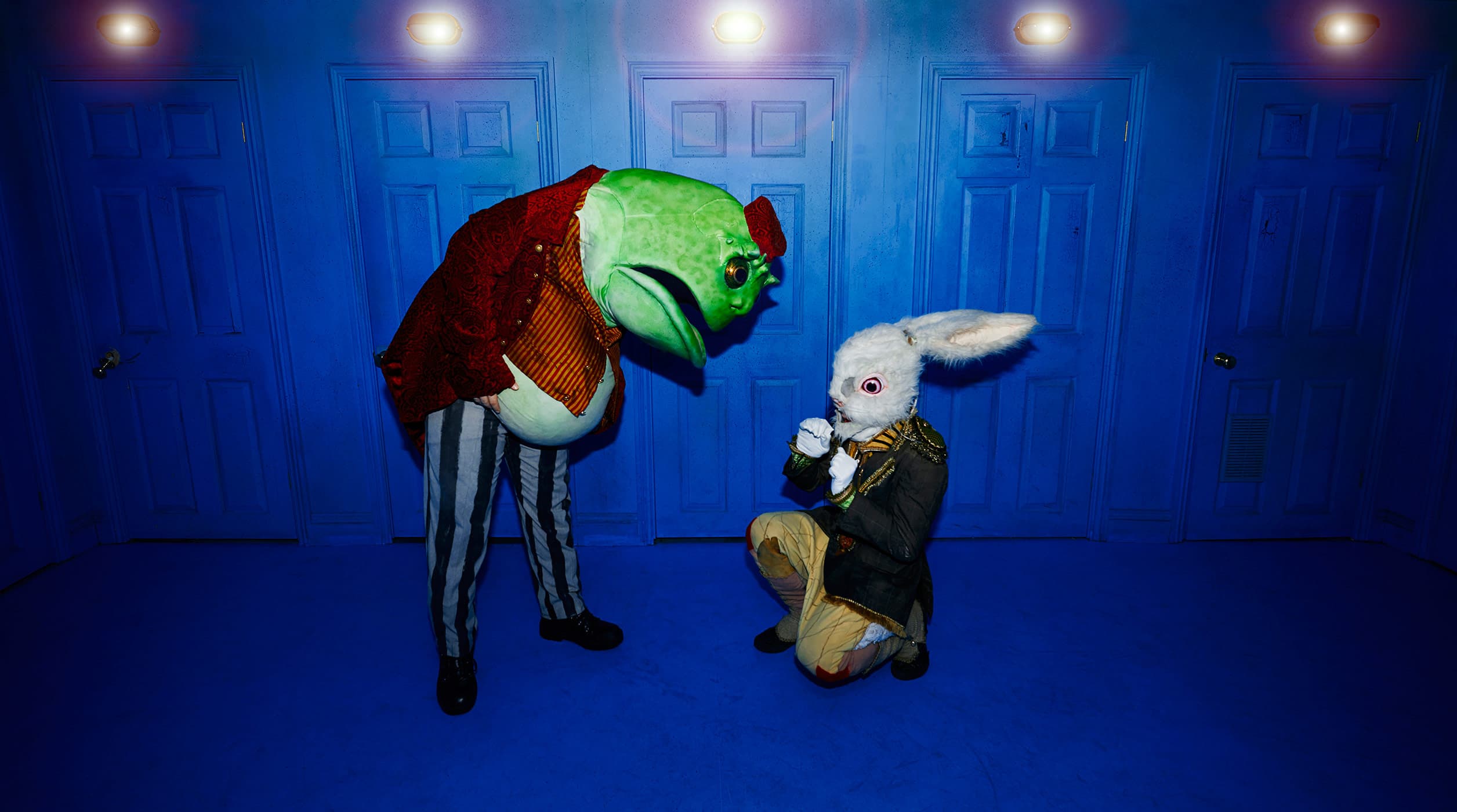 Phil Sealey Alice's Adventures Underground in Award Winning Immersive Theatre